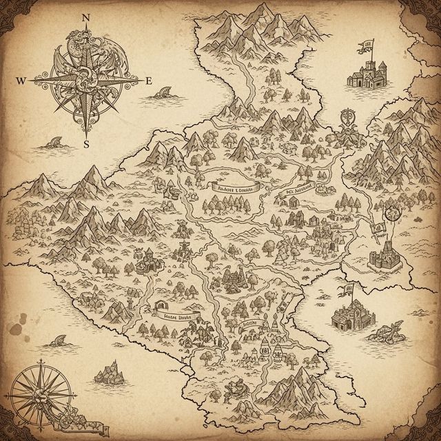 AI Map Drawing Gallery gallery