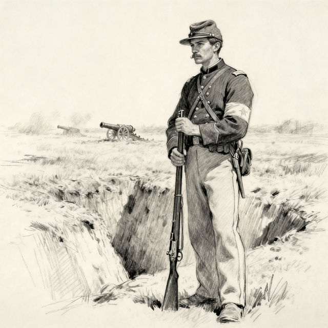 Easy Civil War Drawings - Made With AI gallery