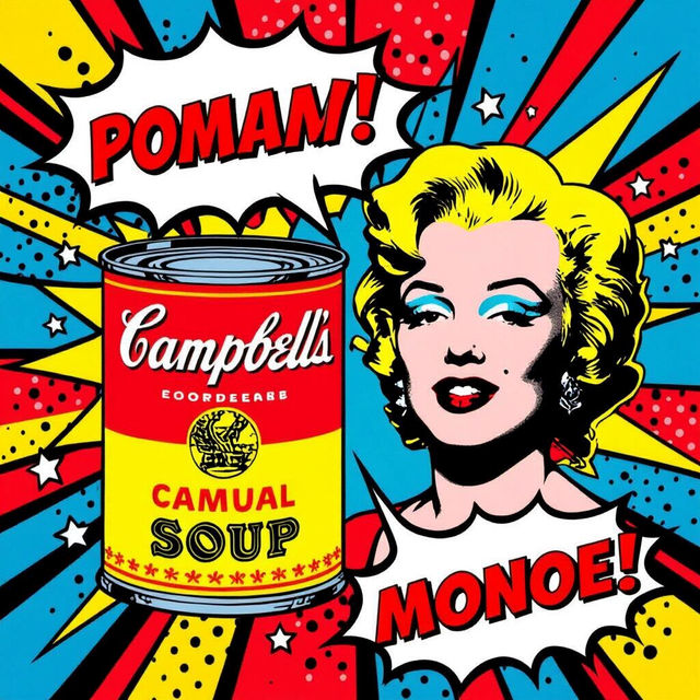 Pop Art Colors - AI Generated gallery