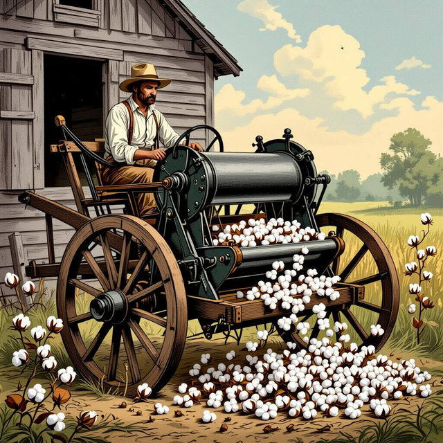Cotton Gin Images - Created With AI gallery