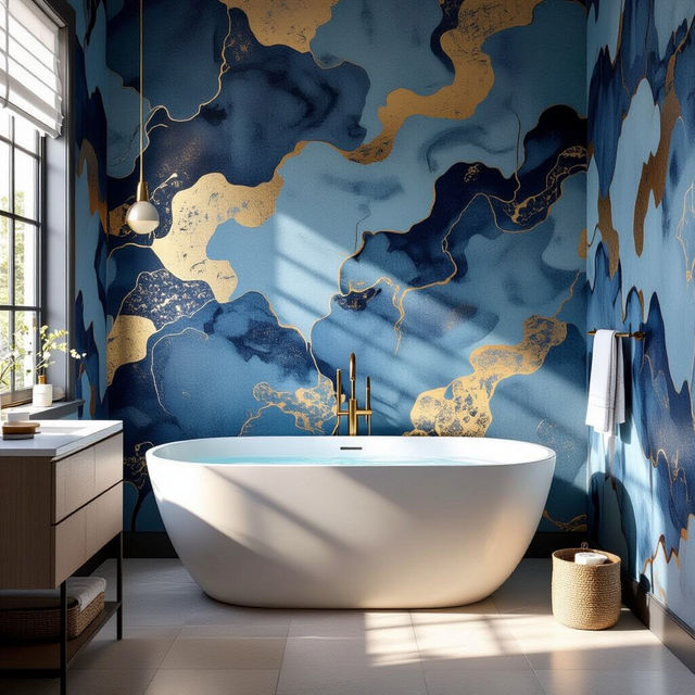 Bathroom Wallpaper Ideas gallery