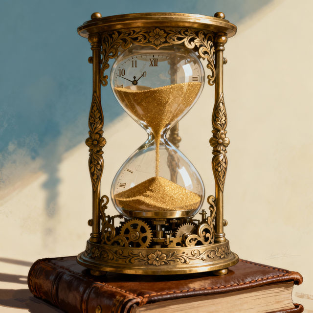 Hour Glass Drawings - AI Generated Art gallery