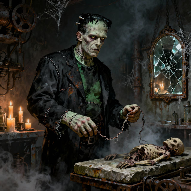 Frankenstein Drawing gallery