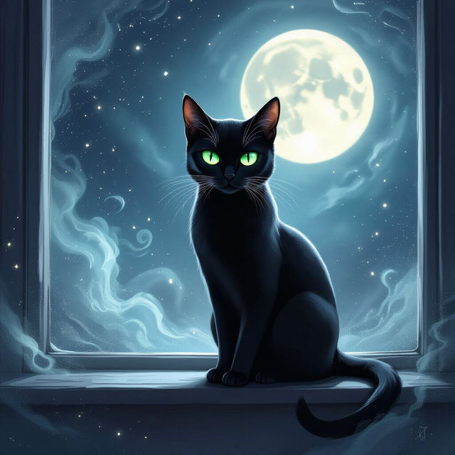 Black Cat Images - AI Generated gallery