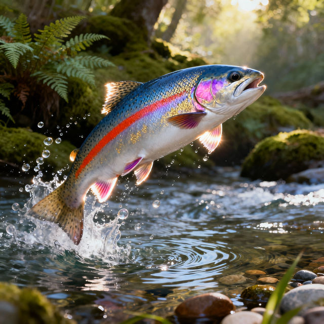 Drawing Rainbow Trout gallery