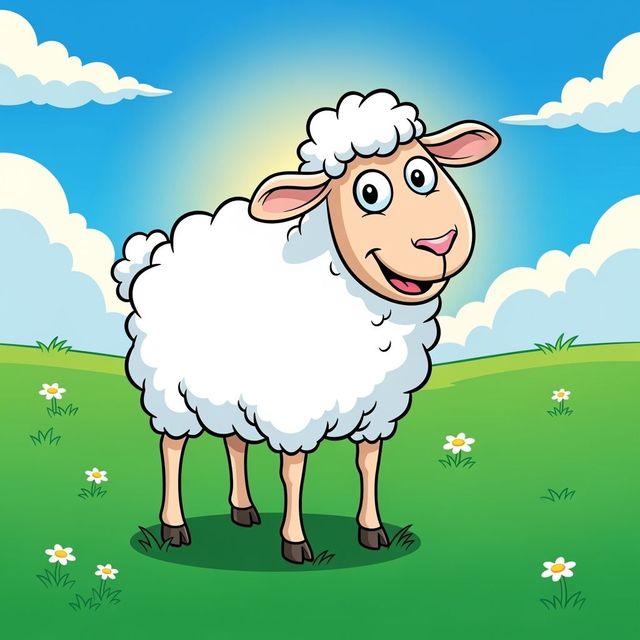 Generate a Sheep Drawing With AI gallery
