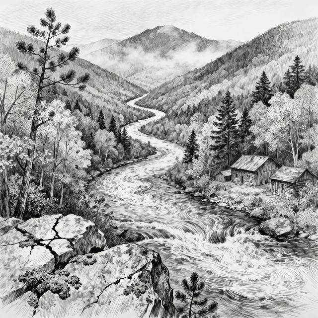 Tennessee Drawings - AI Generated Art gallery