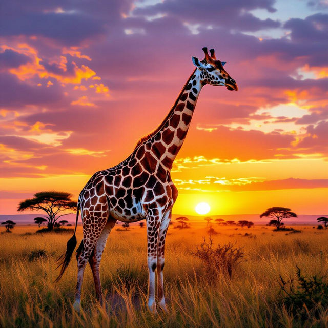 Art Giraffe - Unique AI Art gallery