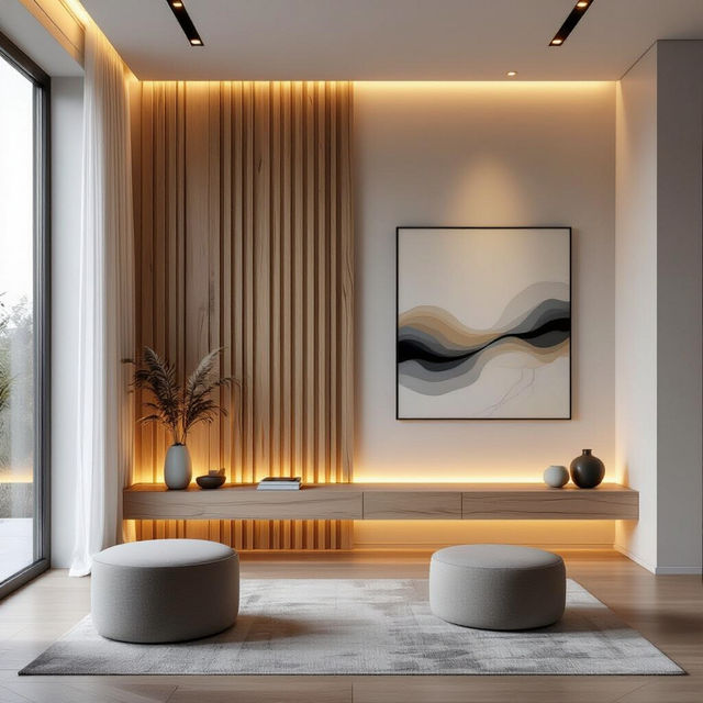 Wood Slat Wallpaper gallery