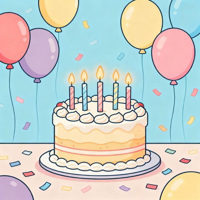 Birthday Drawings Easy - Made With AI gallery