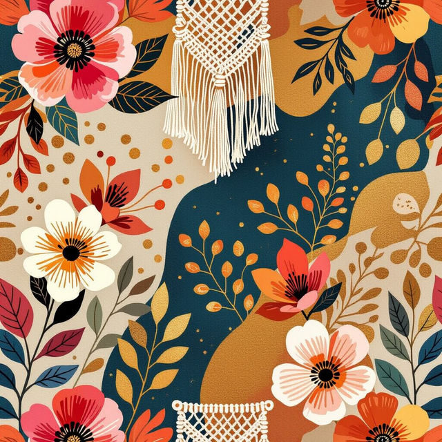 Boho Wallpapers - AI Generated gallery