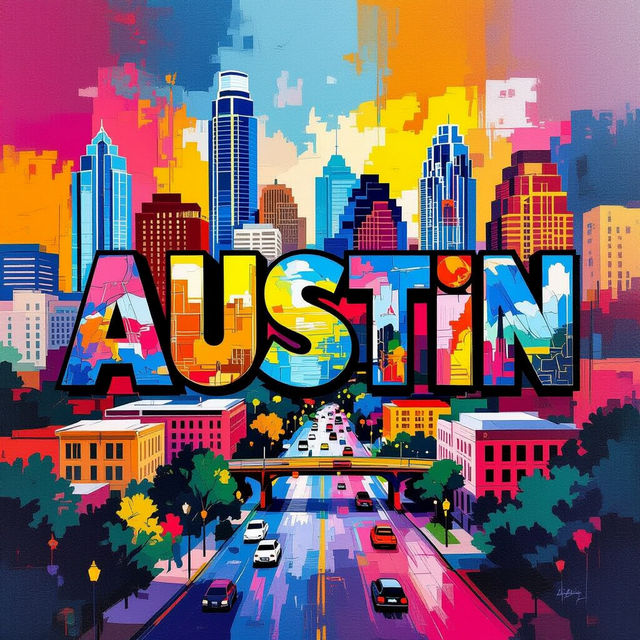 Austin Art Galleries - AI Generated gallery