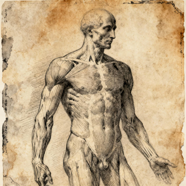 Da Vinci Human Drawing gallery