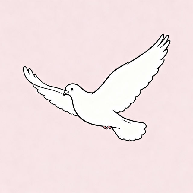 Dove Easy Drawing gallery