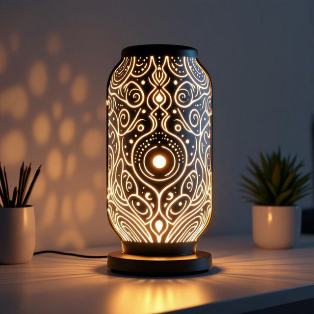 Picture Lamp Art - Made With AI gallery