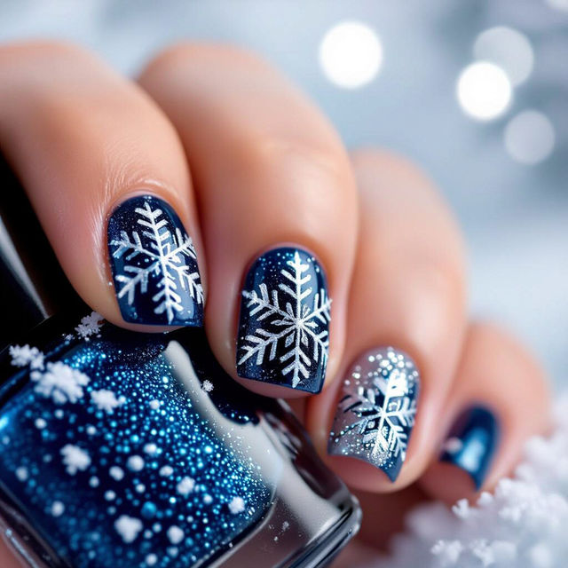 Winter Nail Art gallery