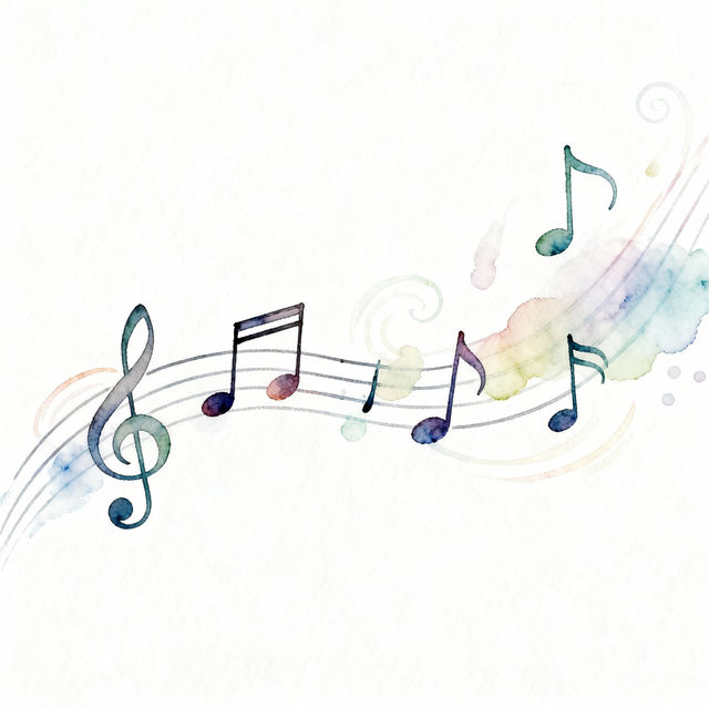 Music Notes Drawing Easy gallery