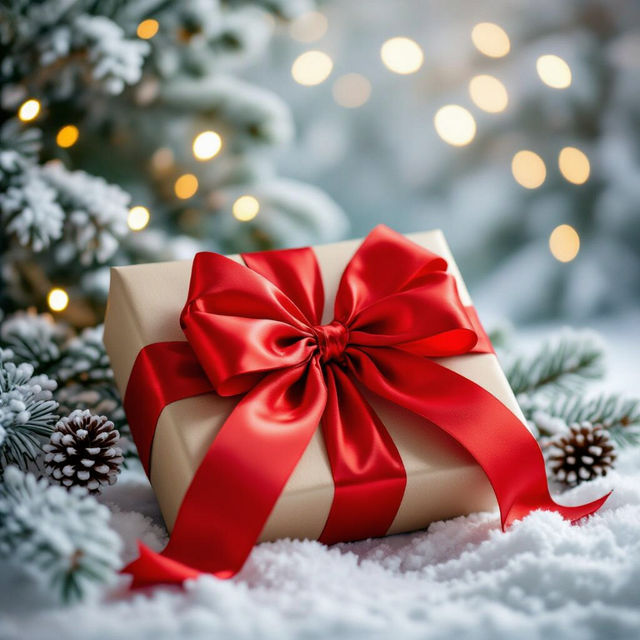 Christmas Bow Wallpapers - Made With AI gallery