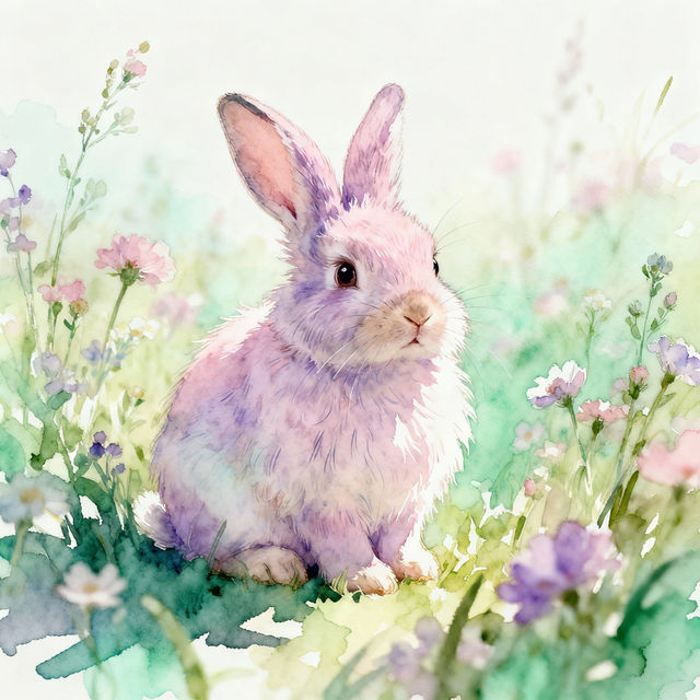 Drawing Of A Rabbit gallery