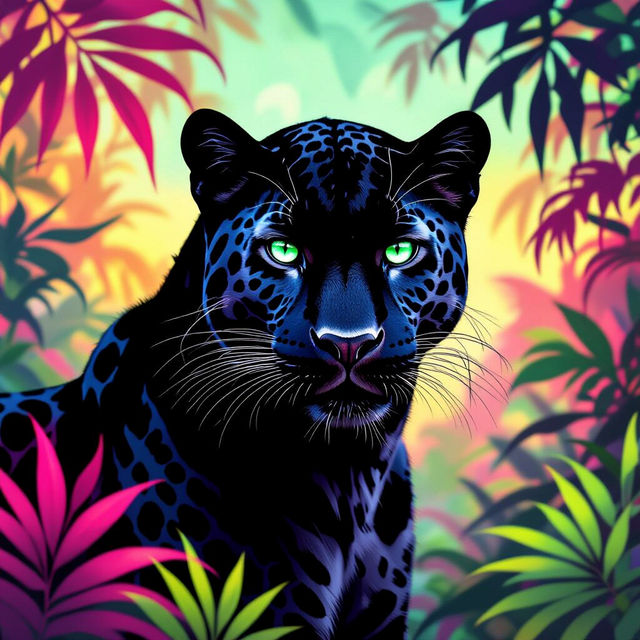 Black Leopard Wallpapers - AI Generated gallery