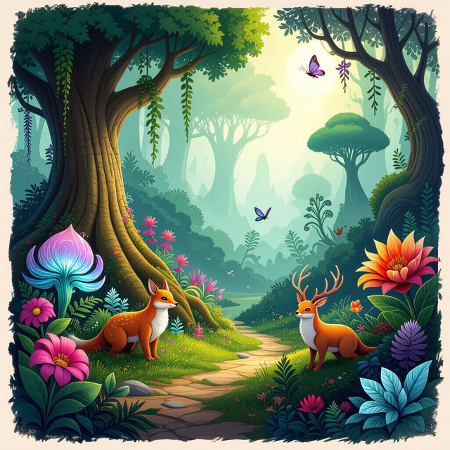 Biome Drawings - AI Generated Art gallery