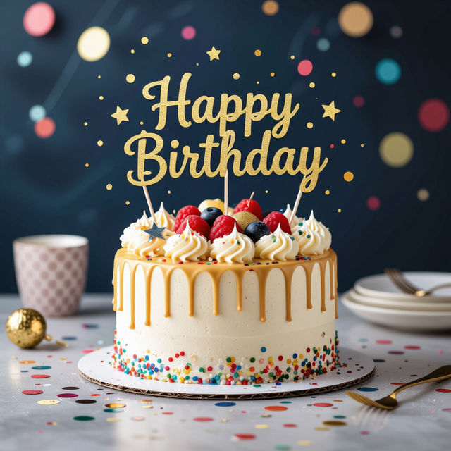 Happy Birthday Men Images - Made With AI gallery