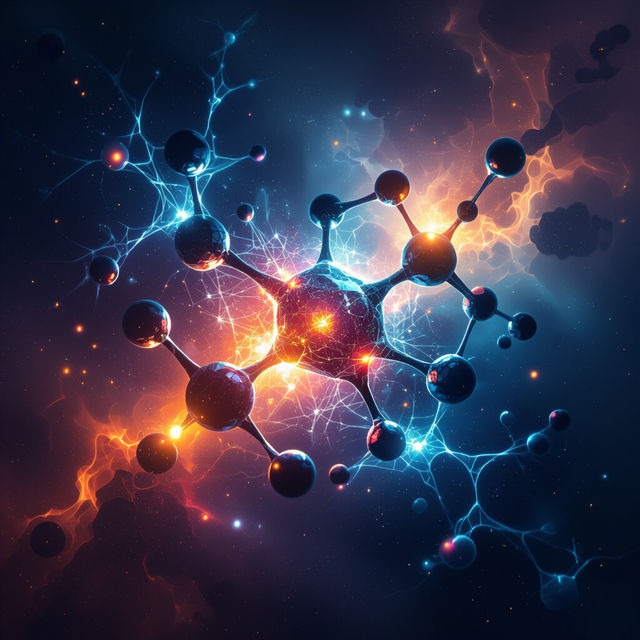 Picture Of A Molecule - Made With AI gallery