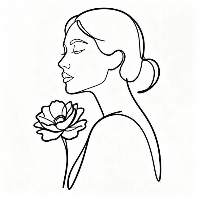 Minimalist Line Art Generator gallery