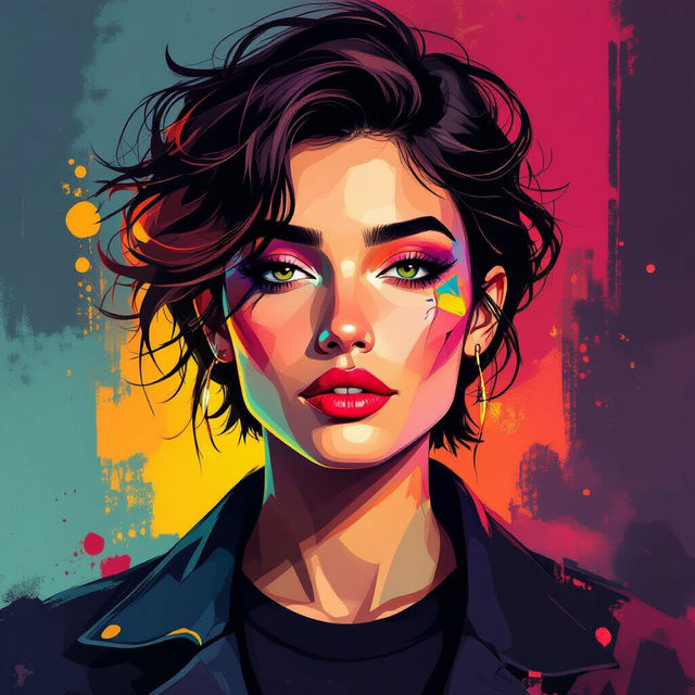 Artistic Person Art - AI Generated gallery