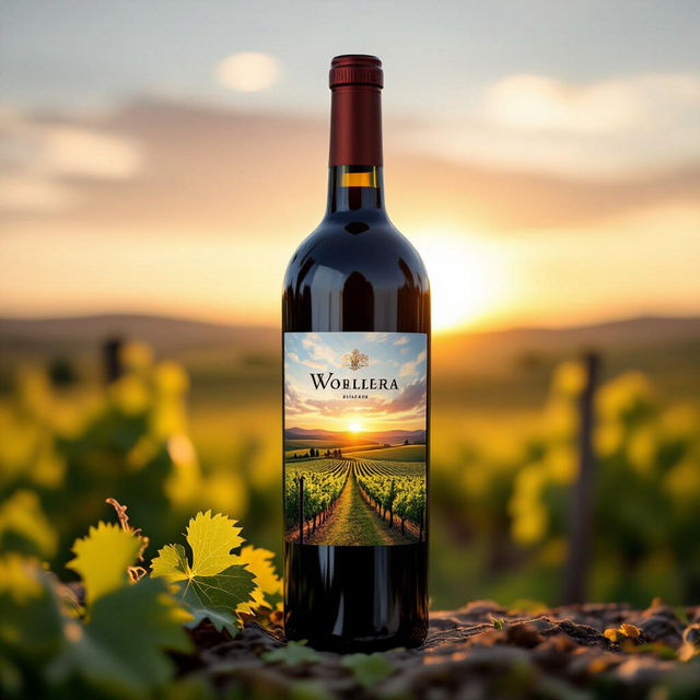 Wine Bottle Art - Created with AI gallery