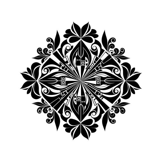 Explore Stunning Notan Art Generated by AI gallery