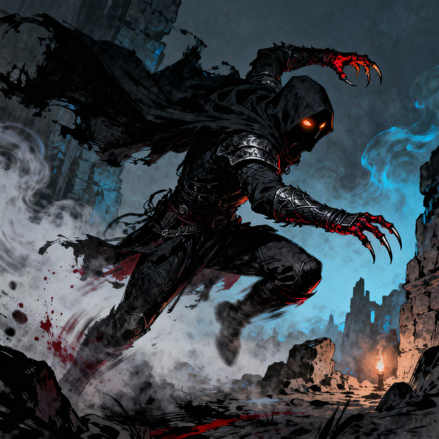 Assassin Drawings - AI Generated Art gallery