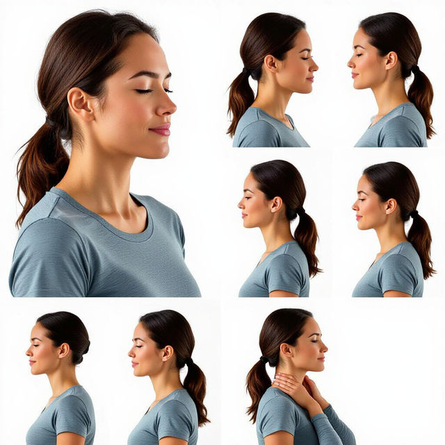 Neck Stretching Exercises With Pictures gallery