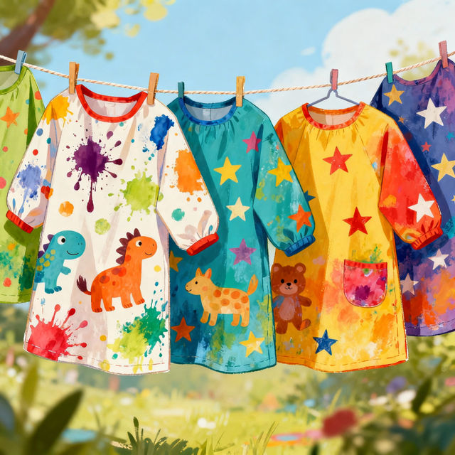 Art Smocks For Kids gallery