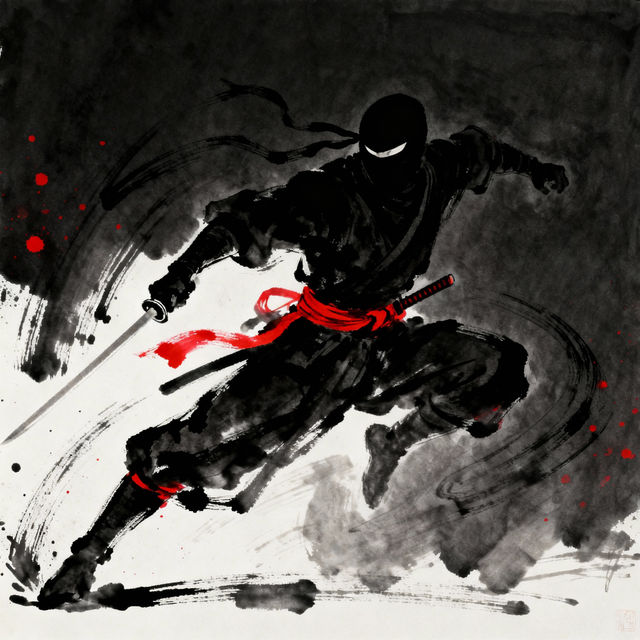 Ninja Sketch Art gallery