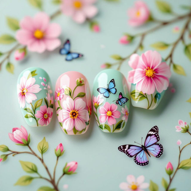 Nail Art Spring gallery