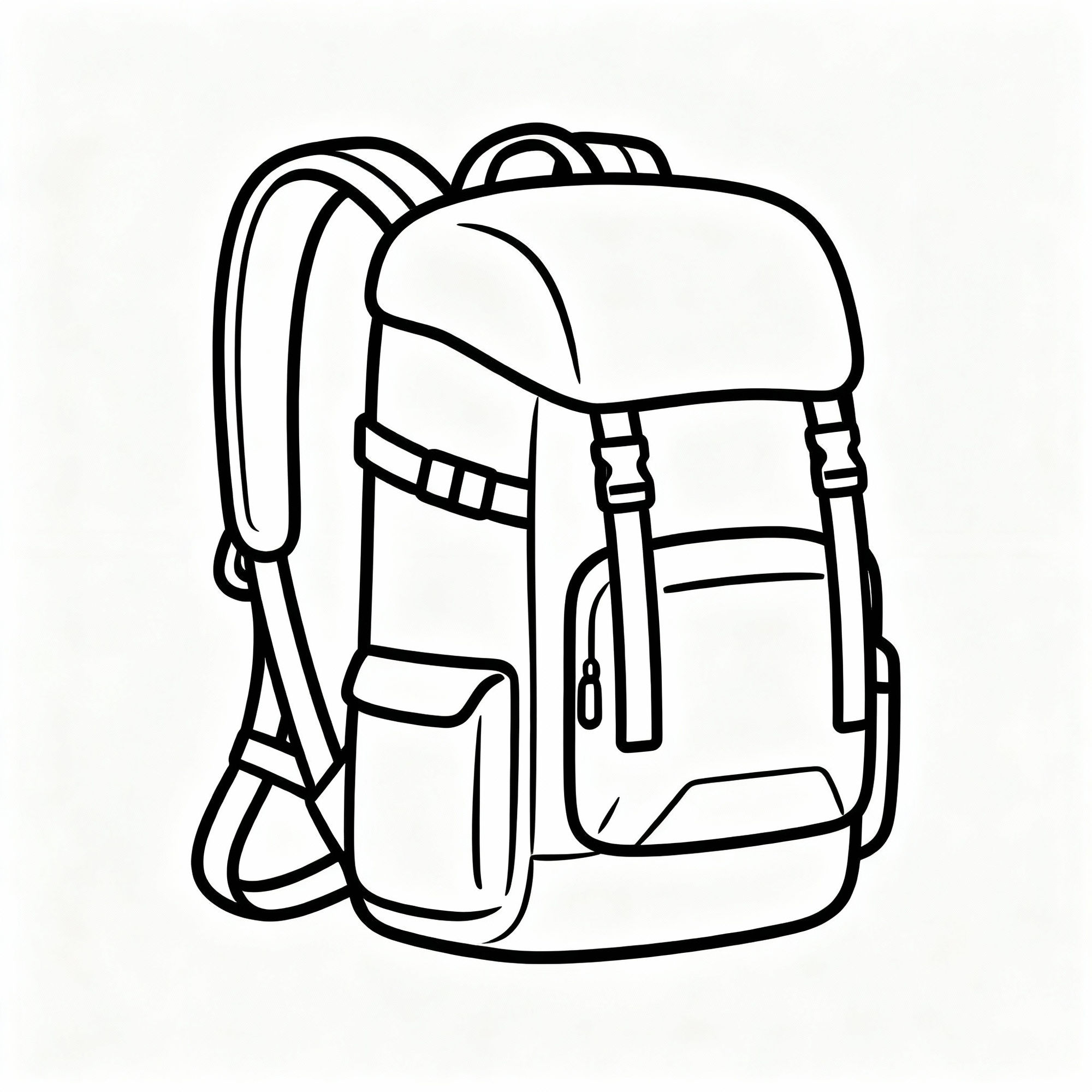 Easy Backpack Drawing - Create Yours With AI