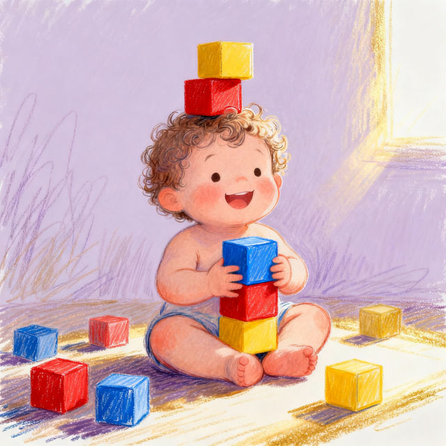 Infant Drawings - Made With AI gallery