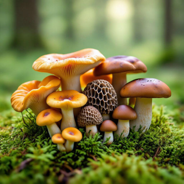 Pictures Of Edible Mushrooms gallery