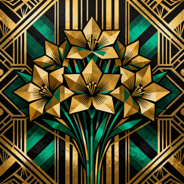 Art Deco Flowers gallery