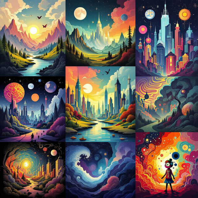 Drawing Themes - Made With AI gallery