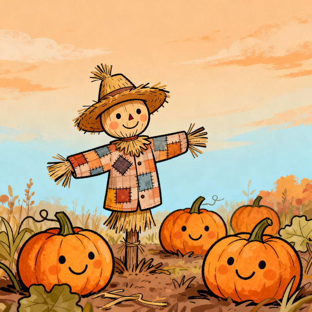 Pumpkin Patch Drawing Easy gallery