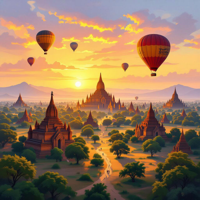 Myanmar Pictures - AI Generated Art gallery