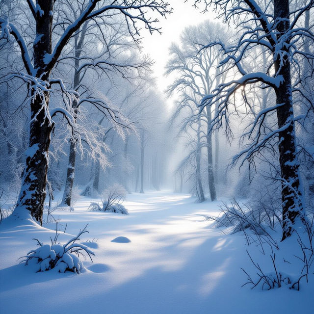 Forever Winter Art - Created with AI gallery