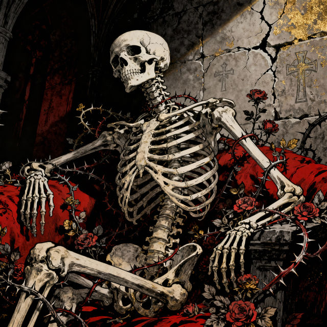 Skeleton Drawings - Made With AI gallery