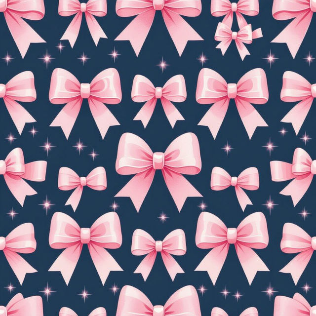 Pink Bows Wallpaper gallery