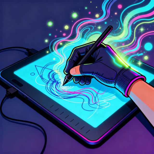 Drawing Tablet Glove Art gallery