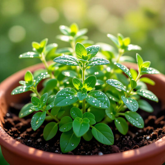 Oregano Plant Pictures - AI Generated gallery