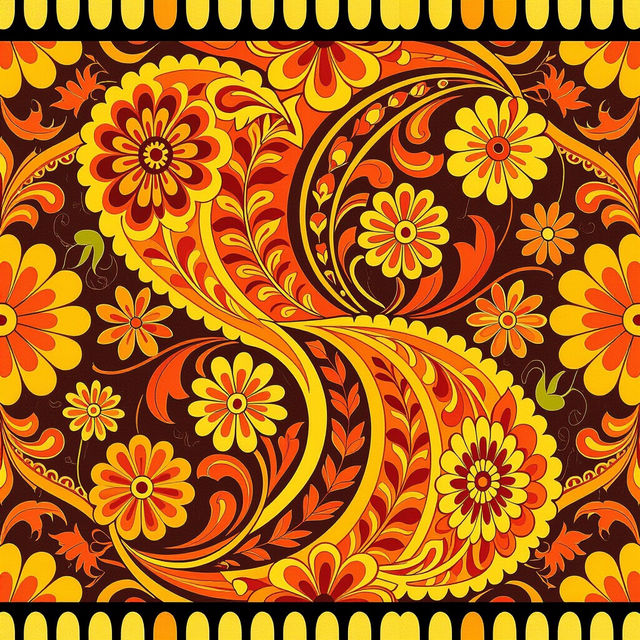 Groovy 70s Wallpaper - Made With AI gallery