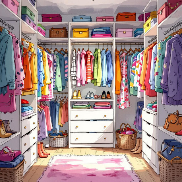 Closet Drawing Ideas gallery